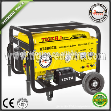 2.0KW-2.3KW 5.5HP Gasoline Generators Set TEG Serise TEG2900DXE Electric Start System